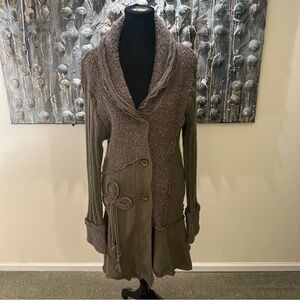 Onyx Med Textured Knit Sweater